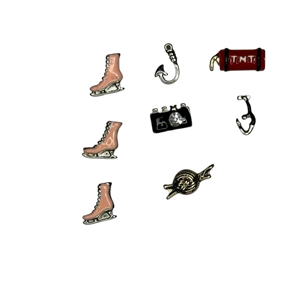 NEW Floating Charm Lot- HOBBIES South Hill Designs, Custom Jewelry, Locket-8